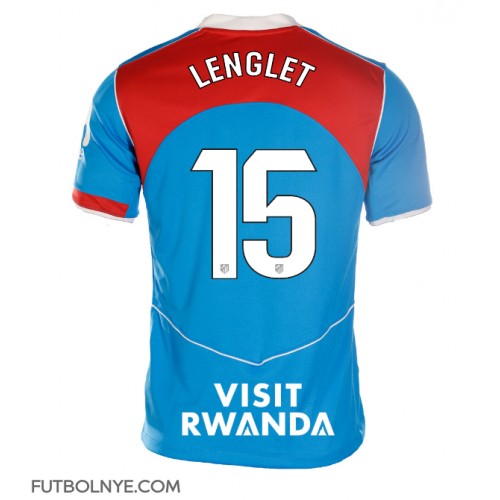 Camiseta Atletico Madrid Clement Lenglet #15 Tercera Equipación para mujer 2025-26 manga corta